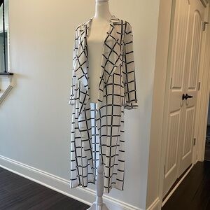 Atmosphere Black and White Cardigan